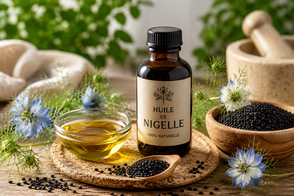 Huile de nigelle et routines bien-être naturelles